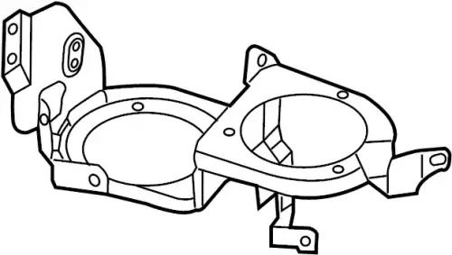 Кронштейн насоса 3D0131085C VAG