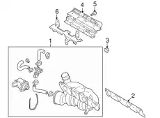06J145383D RETAINER VAG