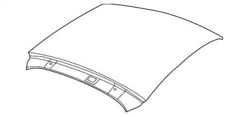 Крыша 5C5817111 VAG