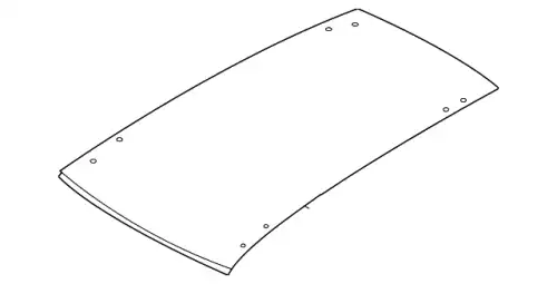 Крыша 5NL817101C VAG