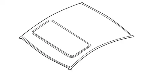 Крыша 3C5817101 VAG