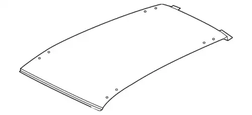 Крыша 5G9817101 VAG