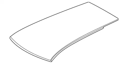 Крыша 1J5817111D VAG