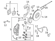 971698313 Комплект уплотнений VAG