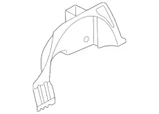 Подкрылок VAG 3B5803423A