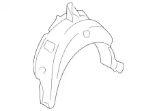 Подкрылок VAG 1J3803424B