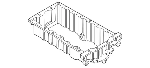 Поддон картера двигателя VAG 03G103603AK
