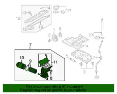 Фильтр масляный VAG 07C117013AQ