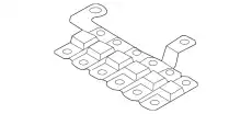 7P0937629A Многоконтактный предохранитель VAG