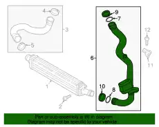 Напорный шланг 8W0145738H VAG
