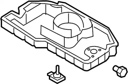 Поддон картера двигателя VAG 07C103800R