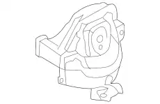 Опора двигателя 8R0199381AS VAG