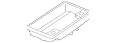 Пепельница, чёрный satinschwarz 7L68573119B9 VAG
