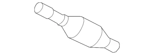Передний глушитель 561253209A VAG