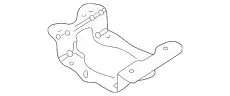 Пластина контрящая 1J0915351B VAG