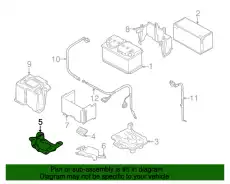 Пластина контрящая 1J0915351B VAG