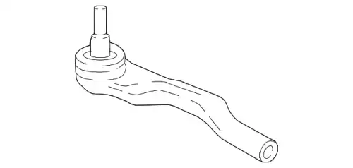 Рулевой наконечник PORSCHE 971423812B