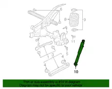 Амортизатор подвески 22400059 GM