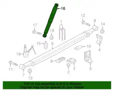 амортизатор 23338893 GM