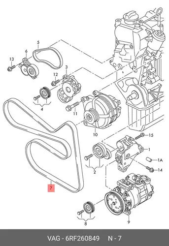 VAG 6RF260849