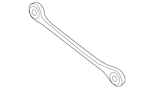 Поперечная рулевая тяга 80A501530A VAG