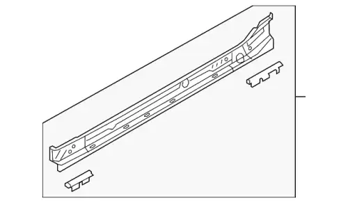 Порог 5Q0801252C VAG