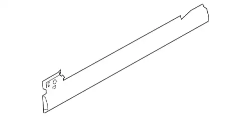 Порог 8R0809377H VAG