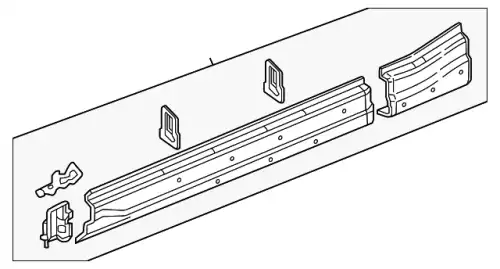 Порог 8V7809378D VAG