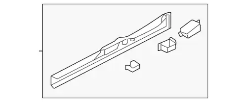 Порог 7L8801251A VAG