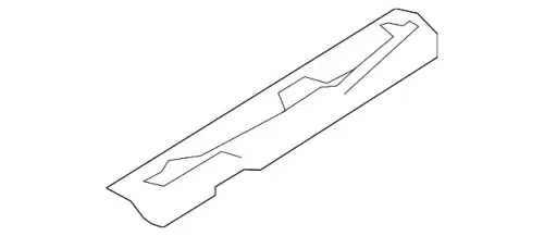 Порог 5C5801252 VAG