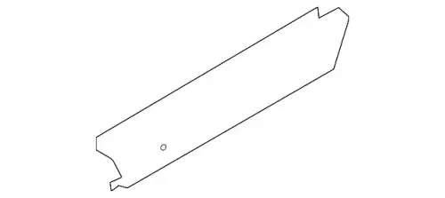Порог 1Q0809241 VAG