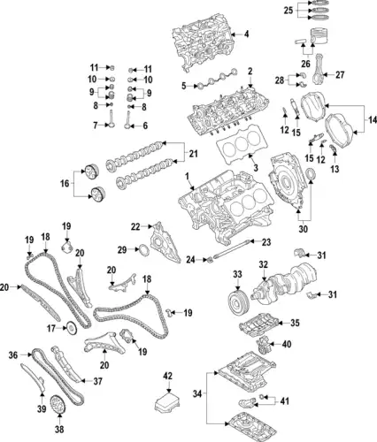 Поршень в сборе 06M107066AD VAG