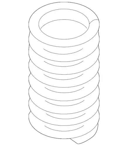 Пружина 7P6511115AD VAG