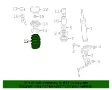 Пружина 8W0411105CR VAG