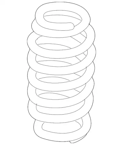 Пружина 5N0511115H VAG