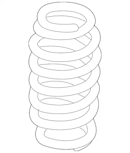Пружина 5N0511115G VAG