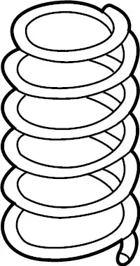 Пружина 5QM411105A VAG