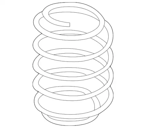 Пружина 5QM511121A VAG