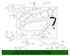 Резиновый профиль 8J0941191 VAG