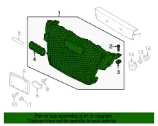 Решетка радиатора VAG 8T0853651JT94