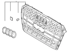 Решетка радиатора VAG 8W6853651ABRN4