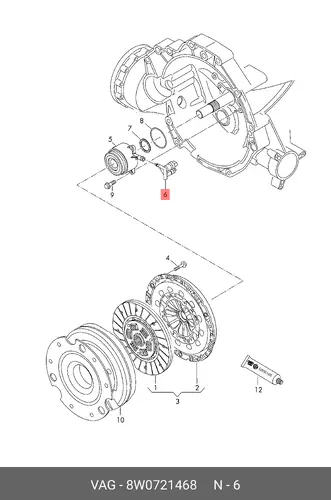 Сапун 8W0721468 VAG
