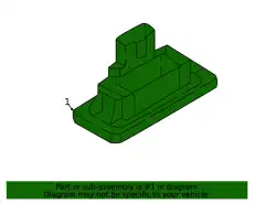 Фонарь габаритный VAG 8W6943021