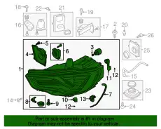 Фара VAG 8V0941774B