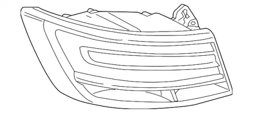 Фонарь задний VAG 8W5945092F