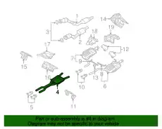 Средний глушитель 8E0253409CB VAG