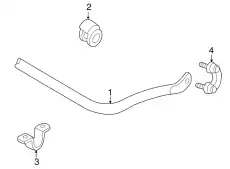  СТАБИЛИЗАТОР 8D0411309K VAG