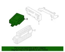 Стабилизатор напряжения 8K0959663C VAG