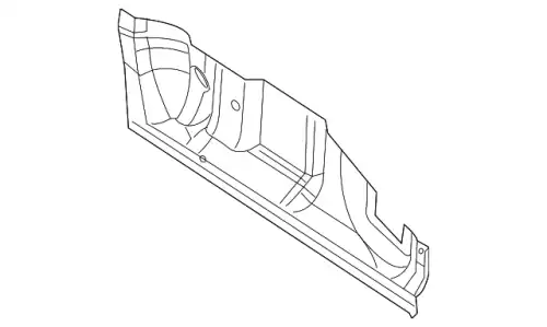 Теплозащитный экран 03L129969D VAG