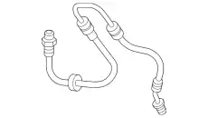 Тормозной шланг 8W0611707G VAG